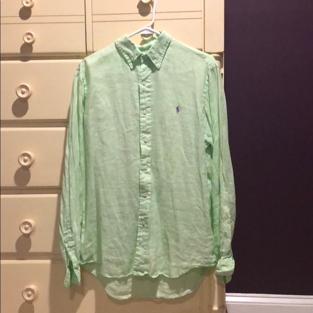 Ralph Lauren Linen Button Down